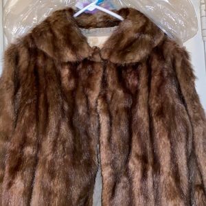 Retro Rabbit Fur Coat